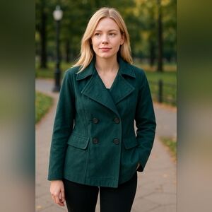 Mango Double Breasted Twill Trench Jacket